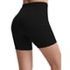 thumbnail image 2 of SAYOO - Calzoncillos de yoga para mujer, cintura elástica con cordón, pantalones cortos de punto ajustados SAYOO  Sexy, 2 of 4