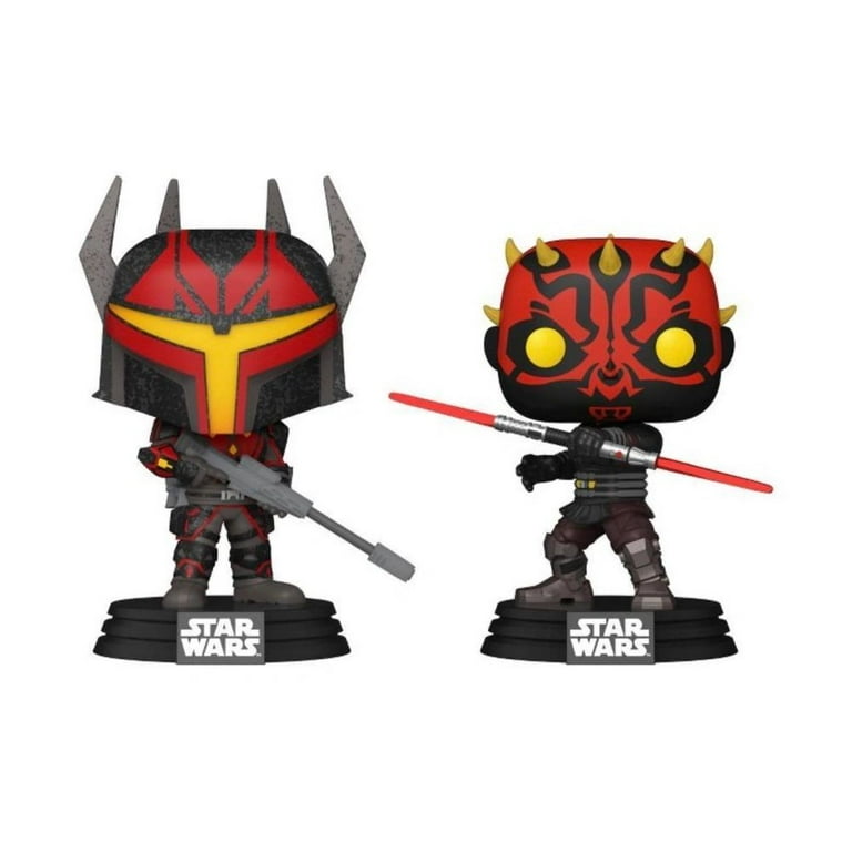 Funko POP! Exclusive Star Wars Darth Maul & Gar Saxon 2-Pack