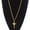 Golden Black, variant on 18K Gold-Plated Golden Red Enamel Prayer Cross 18-Inches Religious Crucifix Stainless Steel Pendant Chain Necklace Set Gift