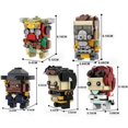 thumbnail image 1 of Blocks MOC Apex legends Role Bloodhound Caustic Horizon Mirage Seer Bricks Game Model Role Building Blocks Mini Figure Toy For Gifts 240120, 1 of 7