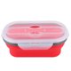 thumbnail image 4 of Fiambrera plegable portátil de silicona de 800 ml, ideal para viajes al aire libre y picnics., 4 of 12