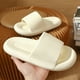 thumbnail image 5 of Qarigey 1 par de mujeres hombres fiesta en la piscina Picnic playa sandalia portátil verano punta abierta zapatillas interior zapatos de Calzado Beige Talla 38-39, 5 of 6