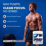 GAT SPORT PMP (Peak Muscle Performance), Pre-Workout, 30 Servings (Blue Raspberry (Stim-Free))