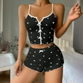 thumbnail image 3 of Huhudde Pajamas Sleeveless Summers Lounges Set Heart Printed Nighty Loungewear Soft Tanks Top and Shorts Sleepwear Nightwears, 3 of 16