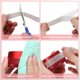 thumbnail image 4 of Cinta de Rhinestone de Cristal Autoadhesiva, Rollo de 7 Filas de Cinta de Diamante de 4 Yardas Color Rojo Rosa, 4 of 6