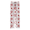 thumbnail image 2 of Mens Christmas Casual Pants Pajama Pants With Drawstring And Pockets Christmas Pink 2XL, 2 of 5