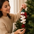 thumbnail image 6 of All‑inclusive DIY Crochet Kit for Spiral Snowman Cardinal Bird Ornament Handcraft Supplies for Crafting Unique Christmas Tree Decor (D), 6 of 7