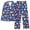 Multicolor11, variant on Cmtiyu Pajamas for Women Set Long Sleeve Notch Collar Button Pockets Top And Pants, Casual Loose Printed Loungewear Set, S-3XL