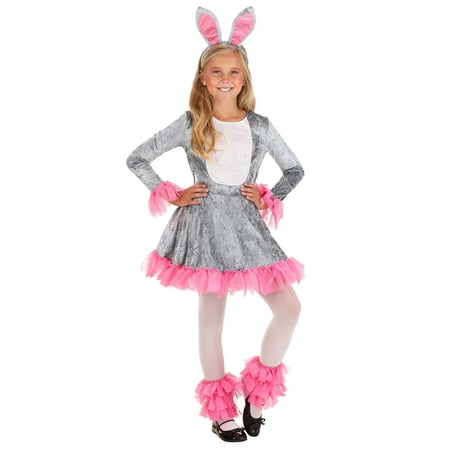 Girl's Playful Bunny Costume