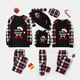 thumbnail image 1 of Pijamas familiares a juego de Navidad, diseño exclusivo, sombrero de Navidad, elfo, Santa, Negro, Rojo, conjunto de pijamas, 1 of 3