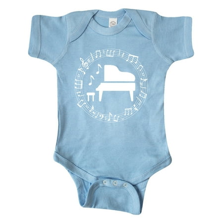 

Inktastic Piano Student Music Teacher Gift Idea Gift Baby Boy or Baby Girl Bodysuit