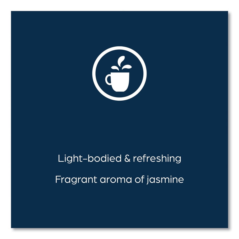 FLAVIA 48023 0.07 oz. Pouch The Bright Tea Co. Freshpack - Green with Jasmine (100/Carton)