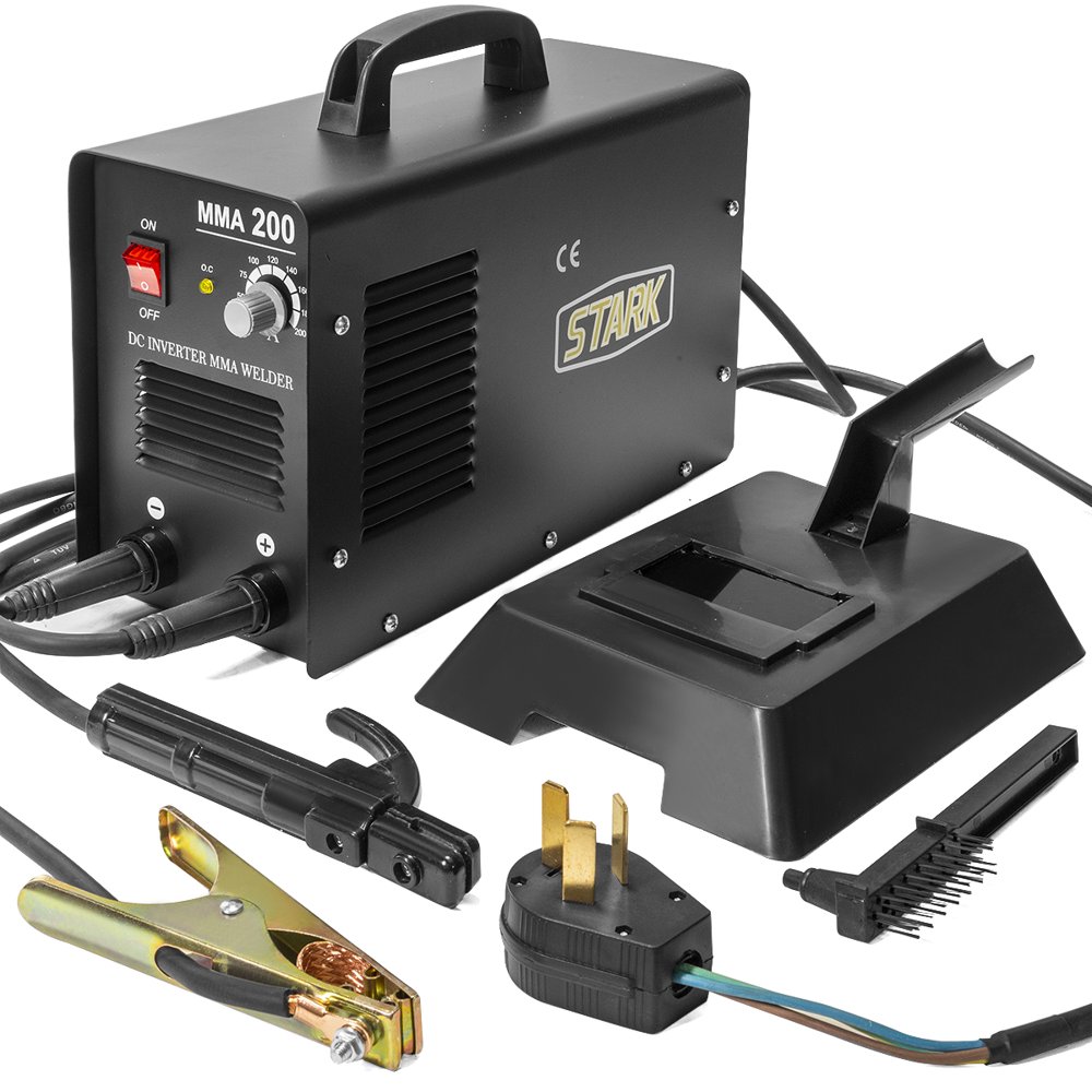 XtremepowerUS 200 AMP Arc Welder Welding Advance IGBT Machine DIY Inverter Welder LED Digital