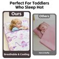 thumbnail image 3 of Primlect Tapete para Siesta de Niño Pequeño, 51" x 22", Saco de Dormir Ligero con Almohada Removible, para Durmientes Cálidos, Azul, 3 of 8