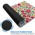 thumbnail image 6 of Long Mouse Pads for Desk,Pioneer Flower Floral Print Pattern Desk Mats on Top Of Desks, Desk Mouse Pad Extra Large with 3mm Non-Slip Base and Stitched Edge for Gaming,Office,Work,Home 31.5"x11.8", 6 of 6