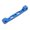 Blue, variant on Yihuala Model Alloy Car Upper Swing Arms for Car Toy 1/8 Accessories for Model Car Upgrade Parts for: