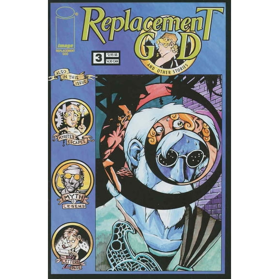 Replacement God and Other Stories, The #3 VF ; Image Comic Book