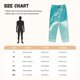 thumbnail image 3 of Fotbe Teal Turquoise 1 Pantalones de Pijama para Mujer, Pantalones de Dormir, Pantalones Pj con Cordón y Bolsillos-Small, 3 of 6