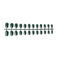 thumbnail image 2 of 24x Solid Small Round Head Coffin False Nails Removable Neat DIY Exquisite Personality for Manicure Lovers Type33, 2 of 6