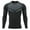 Mens Shirts Black, variant on Athletic T Shirts for Men Long Sleeve Compression T-Shirts Casual Color-Block Pullover Stretchy Slim-Fit Crewneck Gym Workout Tees Tops