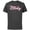 Charcoal, variant on Disney Mickey & Minnie Coquette Valentine's Day 2026 Trip - Short Sleeve Cotton T-Shirt for Adults - Customized-Black