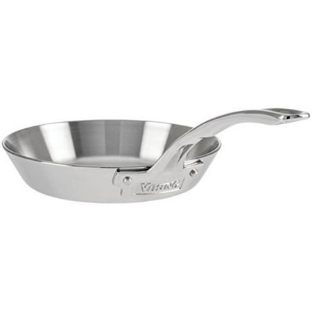 Viking Culinary Contemporary 3-Ply Stainless Steel Fry Pan, 8 Inch