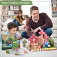 thumbnail image 6 of SHYUJAJIE 128 Pieces Magnetic Cube Blocks for Kids, Magnetic Building Blocks Build Your Own 3D Fun World, Best Gifts for 3+ Ages Girls Boys, 6 of 7