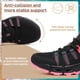 thumbnail image 3 of Zapatos acuáticos ziitop para mujer, senderismo al aire libre, color negro y rosa, 3 of 6