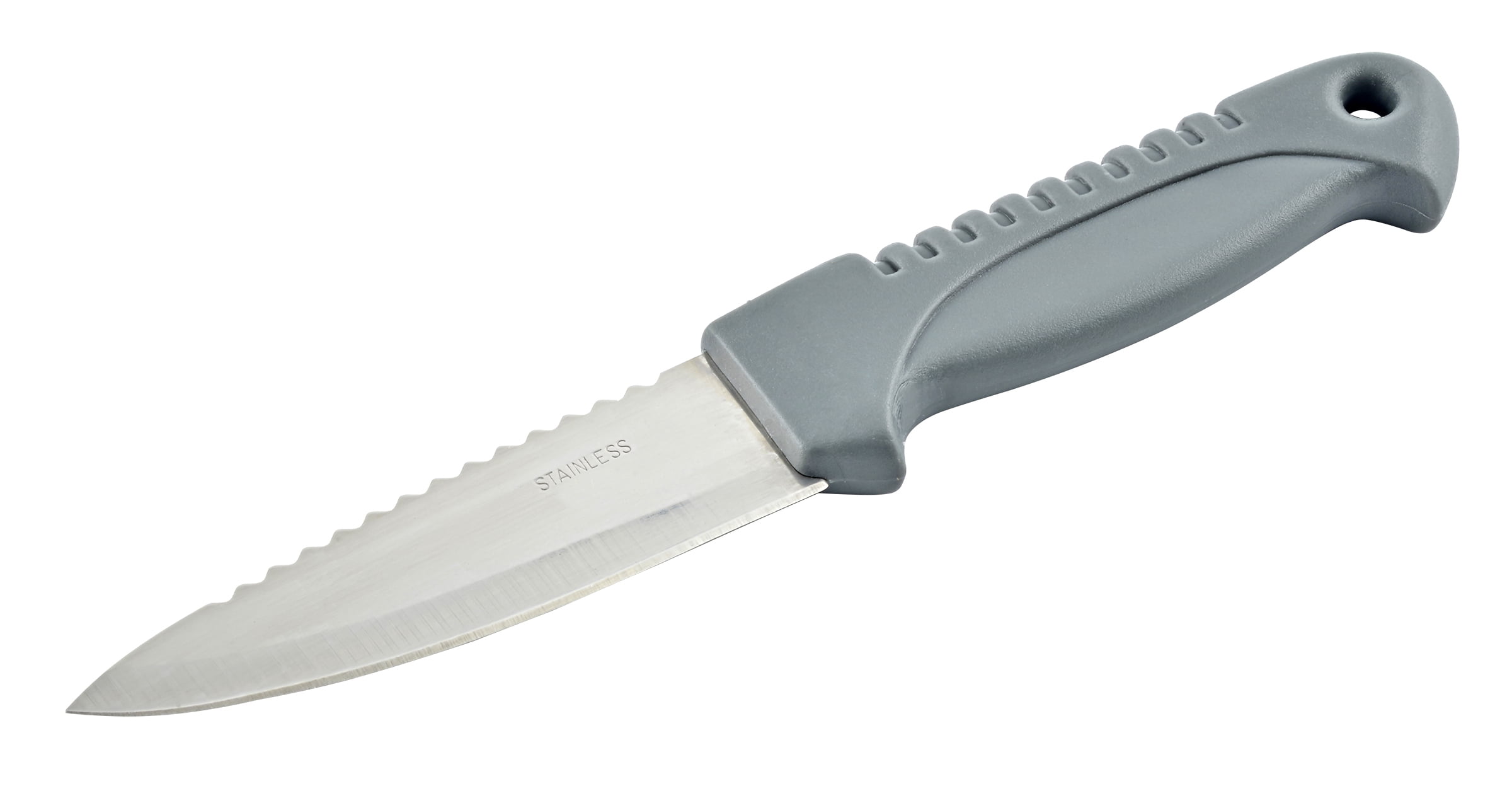 South Bend Stainless Steel Bait Knife w/ Scaling Edge Fishing Tool