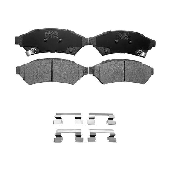Front Ceramic Brake Pad Kit For 2005-2008 Chevrolet Uplander LT LS Base