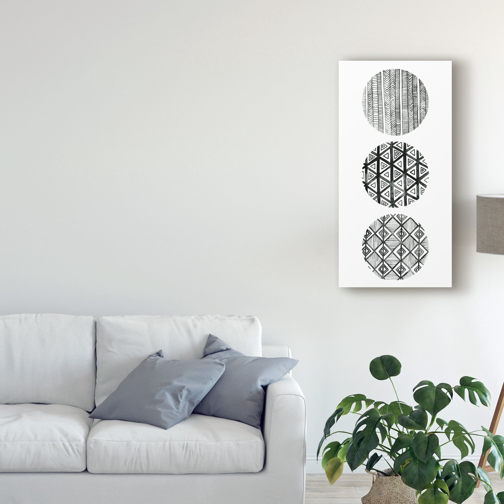 Trademark Fine Art 'Tribal Pattern III' Canvas Art by Grace Popp