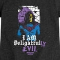thumbnail image 3 of Masters of the Universe - Delightfully Evil Skeletor - Youth Girls Fitted Short Sleeve T-Shirt, 3 of 5