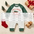 thumbnail image 3 of larppty Baby Boy Christmas Outfit Christmas Tree/Truck Jumpsuit Romper | Newborn Infant Baby Boy Christmas Outfit Long Sleeve Onesie Boydsuit Crew Neck Fall Winter Clothes, 3 of 7