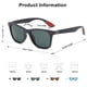 thumbnail image 5 of Lentes de Sol SOJOS Deportivos Polarizados TR90 SJ2101 Negro Mate/Turquesa, 5 of 6