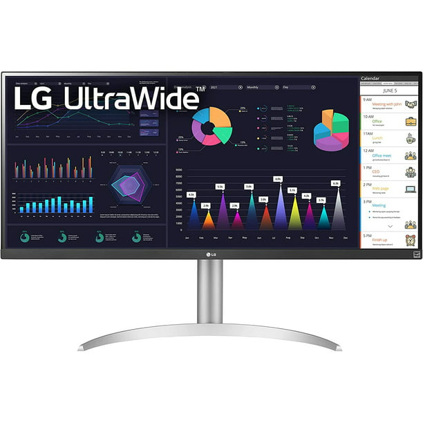 LG 34WQ650W 34″ (2560 x 1080) 21:9 UltraWide Full HD IPS LED Monitor with HDR 10