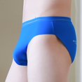 thumbnail image 3 of Aayomet Long Underwear Mens Mens Explosion Slip Bikini Underpants Printed Design Thong Pouch Underwear,Blue 3XL, 3 of 5