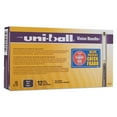 thumbnail image 5 of uni-ball® Vision™ Needle Liquid Ink Rollerball Pens, Fine Point, 0.7 mm, Gray Barrel, Black Ink, Pack Of 12, 5 of 5