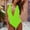 Gold, variant on Gufahion Women's 1 Piece Swimsuits V Neck Bathing Suit Solid Color Swimwear Backless, L