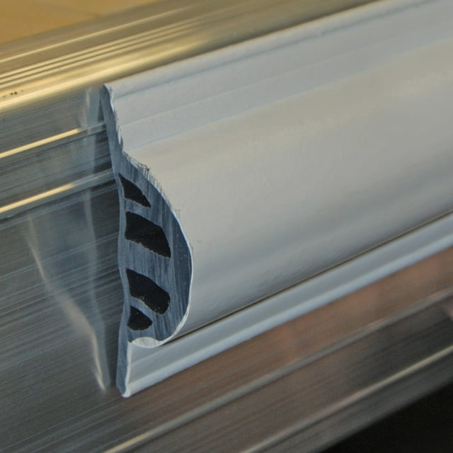 Taylor Made Boat Dock Edge 45969 True Color; Commercial Grade Side Guard; Silver; For Marine Applications