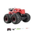 thumbnail image 2 of Coche de dinosaurio de control remoto con rociador y sonido ligero, juguete de coche de dinosaurio RC realista simulado juguete de coche eléctrico RC rojo, 2 of 8