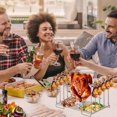 thumbnail image 1 of [new] 4 In1 Can Chicken Holder For Grill And Stainless Steel Beer Chicken Stand With 10 Slots Chicken Wing/Leg Rack/Barbecue Skewers, 1 of 1