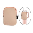 thumbnail image 3 of Bolsa para botella de agua con cremallera, bolsa para botella de agua, riñonera, bolsa portátil duradera para vaso, bolsa para cinturón para gimnasio, Caqui, 3 of 8
