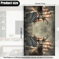 thumbnail image 7 of Xoenoiee American Flag Deer Print Leather Headrest Cover for Recliner Chair, Sofa Headrest Protector, Theater Seat Cover Head Protector Covers for Home & Office Sofa,17 Wx27 L, 1 Pack, 7 of 7