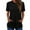Black, variant on MIXUE Boho Tops For Women Summer Solid Color Hooded Short Sleeve Pockets Pullover Shirts For Women Tee Shirts Holiday Wear,Beige,S