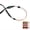 Black, variant on Cablz Zipz Colorz 14", Black,Gold,Gold Eyewear Accessories