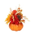 thumbnail image 3 of artificial, calabazas de espuma falsa, decoración de Acción de Gracias, modelo de calabazas falsas para estante, fiesta de Acción de Naranja 22cmx20cm, 3 of 8