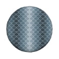 thumbnail image 3 of Rv Spare Tire Cover 15 inch - cool gray scale fish scales Tire Covers for Trailers, Adjustable Camper Spare Tire Cover, 3 of 7