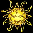 thumbnail image 3 of CafePress - Sun Pajamas - Women's Short Sleeve Print T-Shirt and Pants Dark Cotton Pajama Set, 3 of 7