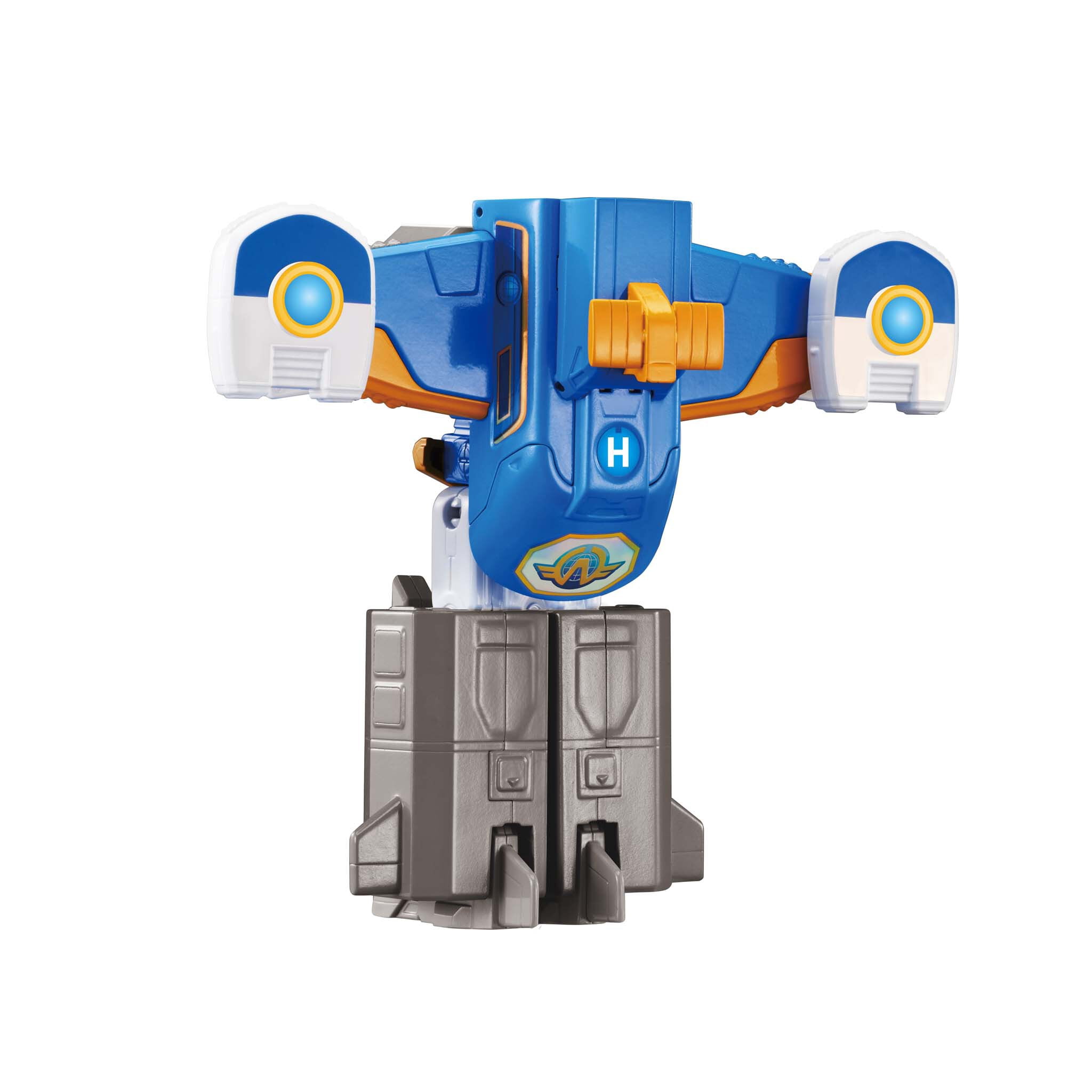 Super Wings 2-in-1 Mini World Aircraft Transforming Robot avec Effets