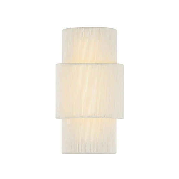 Balthazar LED Wall Sconce in Natural Abaca